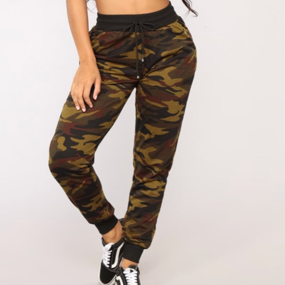 Camo Joggers